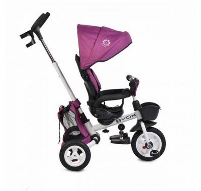 Τρίκυκλο ποδηλατάκι περιστρεφόμενο Byox Flexy Lux purple στο Bebe Maison