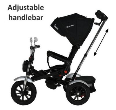 Τρίκυκλο ποδηλατάκι Bebe Stars Chopper μαύρο στο Bebe Maison