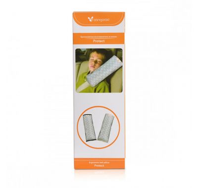 Εργονομικό μαξιλάρι Cangaroo Protect για το αυτοκίνητου grey στο Bebe Maison