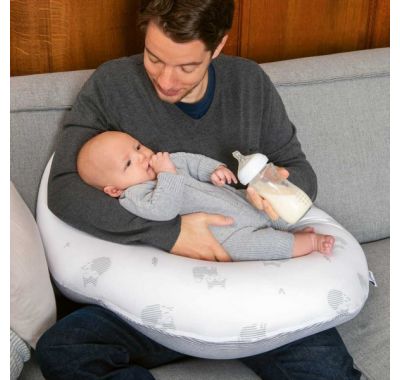 Μαξιλάρι θηλασμού εγκυμοσύνης Doomoo Buddy Fox grey στο Bebe Maison