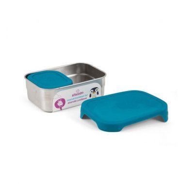 Σετ από 2 ανοξείδωτα φαγητοδοχεία Affenzahn πετρόλ στο Bebe Maison