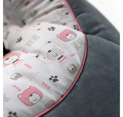 Κούνια Ηλεκτρική Flora 2 in 1 Bebe Stars pink 252-185 στο Bebe Maison