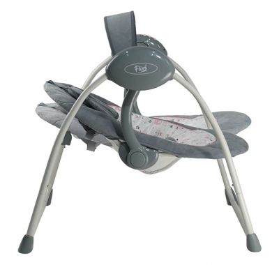 Κούνια Ηλεκτρική Flora 2 in 1 Bebe Stars pink 252-185 στο Bebe Maison