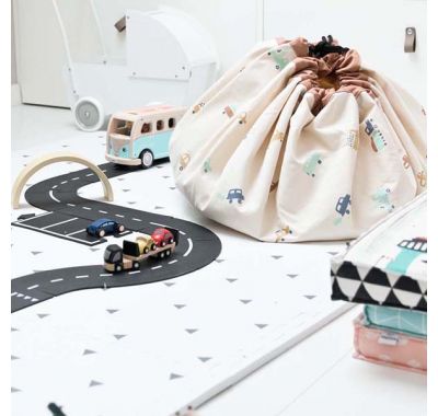 Στρώμα παιχνιδιού - τσάντα 2 σε 1 Play & Go αυτοκίνητα στο Bebe Maison