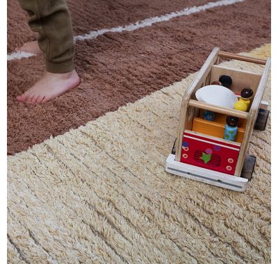 Χαλί δωματίου διπλής όψης Lorena Canals twin amber 120X160 εκ στο Bebe Maison