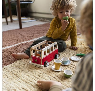 Χαλί δωματίου διπλής όψης Lorena Canals twin amber 120X160 εκ στο Bebe Maison