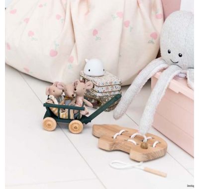 Στρώμα παιχνιδιού - τσάντα 2 σε 1 Play & Go cherry love στο Bebe Maison