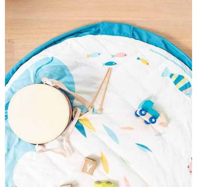 Στρώμα παιχνιδιού μαλακό - τσάντα 2 σε 1 Play & Go moulin roty olga στο Bebe Maison