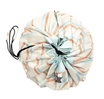 Αδιάβροχο στρώμα παιχνιδιού και τσάντα 2 σε 1 PLAY&GO Outdoor Stripes στο Bebe Maison