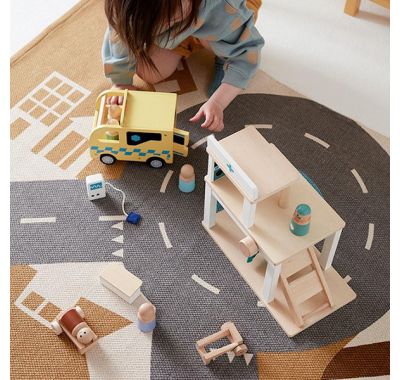 Ξύλινο ασθενοφόρο Kids Concept aiden στο Bebe Maison