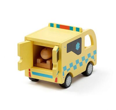 Ξύλινο ασθενοφόρο Kids Concept aiden στο Bebe Maison