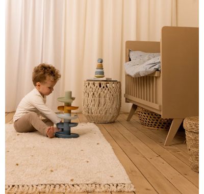 Σπειροειδής διαδρομή Little Dutch με μπαλάκια μπλε στο Bebe Maison