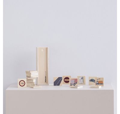 Ξύλινο παιχνίδι μνήμης Kids Concept AIDEN πολύχρωμο στο Bebe Maison