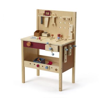 Ξύλινος πάγκος εργαλείων Kids Concept Kid's Hub στο Bebe Maison