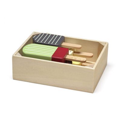 Σετ ξύλινα ξυλάκια παγωτού Kids Concept στο Bebe Maison