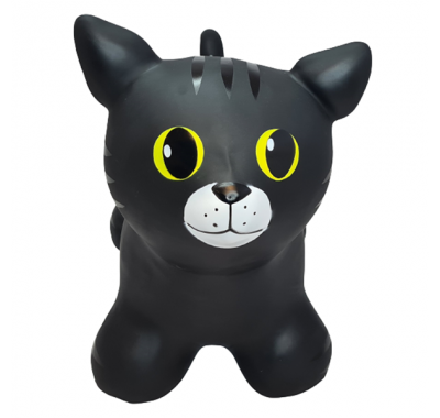 Φουσκωτά ζωάκια Jumpy γάτα μαύρη στο Bebe Maison