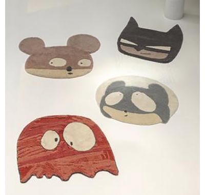 Χαλί δωματίου Lorena Canals woolable ghosty 100 x 100 εκ. στο Bebe Maison