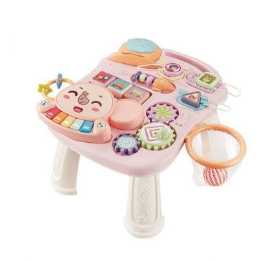 Στράτα τραπεζάκι δραστηριοτήτων Kikka Boo 2 σε 1 play & grow pink στο Bebe Maison