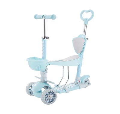 Scooter πατίνι - περπατούρα Kikka Boo 4in1 bon bon candy blue στο Bebe Maison