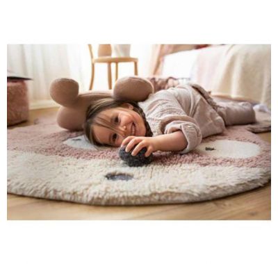 Χαλί δωματίου Lorena Canals woolable miss mighty mouse 100 x 120 εκ. στο Bebe Maison