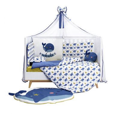 Παιδικό χαλάκι Bebe Stars whale 94×130 στο Bebe Maison