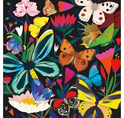 Παζλ Mudpuppy φωσφορίζον 500 κομματιών πεταλούδες στο Bebe Maison