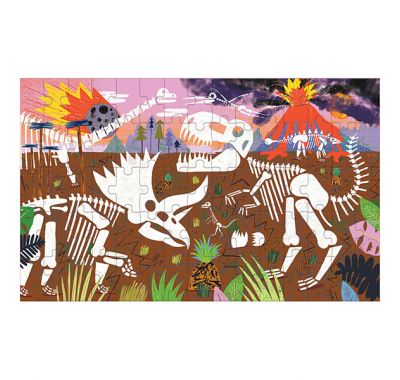 Παζλ Mudpuppy φακοειδές 75 κομματιών δεινόσαυροι στο Bebe Maison