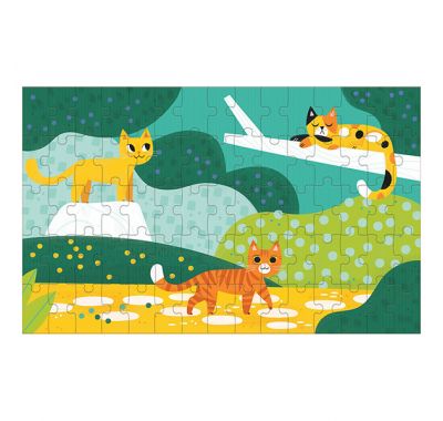 Παζλ Mudpuppy φακοειδές 75 κομματιών αιλουροειδή στο Bebe Maison