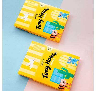 Χάρτινο σπιτάκι ΟΜΥ με φιγούρες ζωάκια στο Bebe Maison