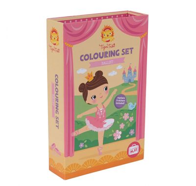 Μπλοκ ζωγραφικής Tiger Tribe & κολάζ Μπαλαρίνες στο Bebe Maison