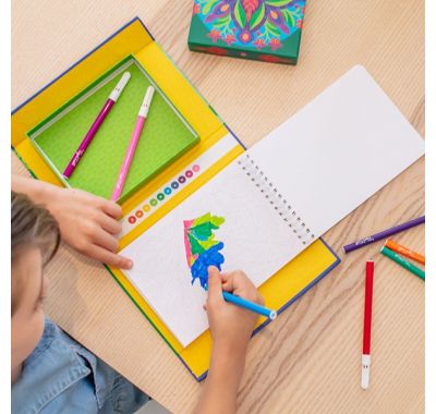 Μπλοκ ζωγραφικής Tiger Tribe με αρίθμηση the tropics στο Bebe Maison