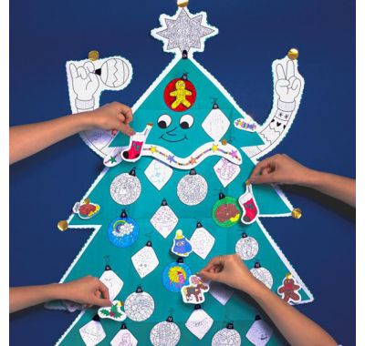 Αφίσα γίγας ΟΜΥ για ζωγραφική χριστουγεννιάτικο δέντρο στο Bebe Maison