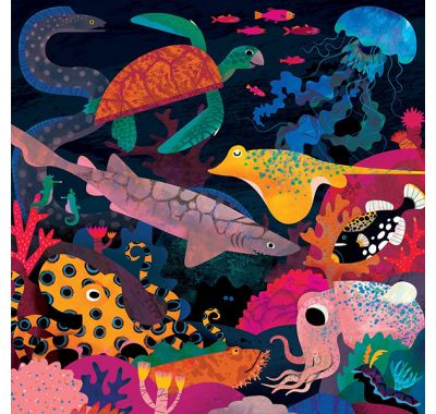 Παζλ Mudpuppy φωσφορίζον 500 κομματιών βυθός στο Bebe Maison