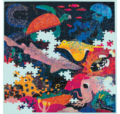 Παζλ Mudpuppy φωσφορίζον 500 κομματιών βυθός στο Bebe Maison