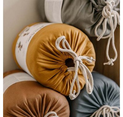 Στρώμα παιχνιδιού μαλακό Play & Go οργανικό βαμβάκι - τσάντα 2 σε 1 meadow green στο Bebe Maison