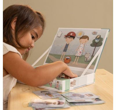 Μαγνητικό παιχνίδι σύνθεσης εικόνων Little Dust σε κασετίνα jim & rosa στο Bebe Maison