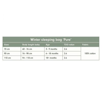 Υπνόσακος χειμερινός Little Dutch pure pink blush 90εκ. στο Bebe Maison