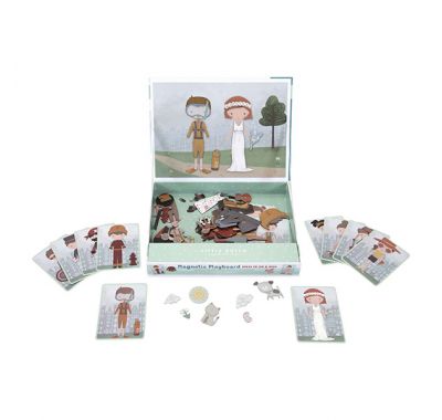 Μαγνητικό παιχνίδι σύνθεσης εικόνων Little Dust σε κασετίνα jim & rosa στο Bebe Maison