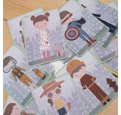 Μαγνητικό παιχνίδι σύνθεσης εικόνων Little Dust σε κασετίνα jim & rosa στο Bebe Maison