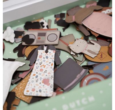 Μαγνητικό παιχνίδι σύνθεσης εικόνων Little Dust σε κασετίνα jim & rosa στο Bebe Maison