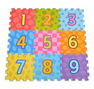 Χαλάκι Παζλ δαπέδου Cangaroo printed puzzle mat numbers στο Bebe Maison