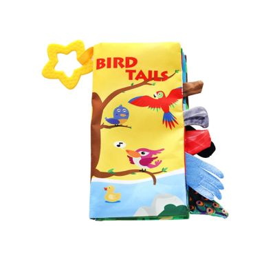 Εκπαιδευτικό βιβλίο δραστηριοτήτων Kikka Boo με μασητικό bird tails στο Bebe Maison