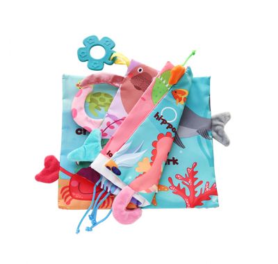 Εκπαιδευτικό υφασμάτινο βιβλίο δραστηριοτήτων Kikka Boo ocean animals στο Bebe Maison