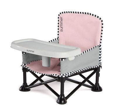 Κάθισμα φαγητού Summer Infant Pop ‘n Sit® booster pink στο Bebe Maison