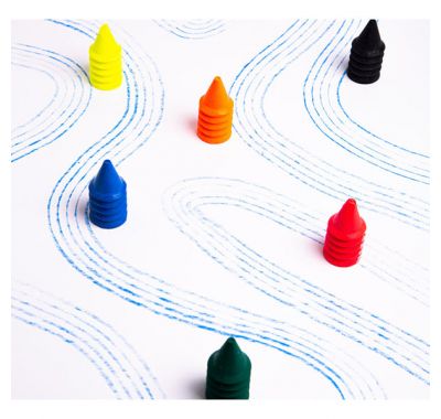 Σετ 6 πολύχρωμες δαχτυλομπογιές OMY στο Bebe Maison