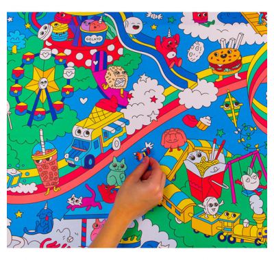 Αφίσα γίγας για ζωγραφική OMY Kawai στο Bebe Maison