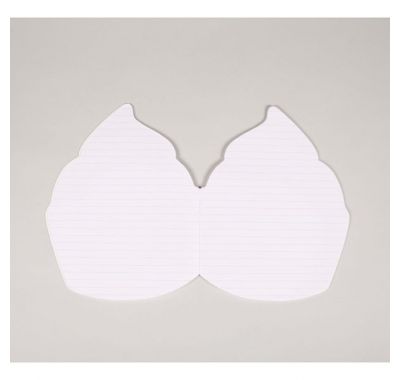 Σημειωματάριο - μπλοκ ζωγραφικής OMY με αυτοκόλλητα Cup Cake στο Bebe Maison