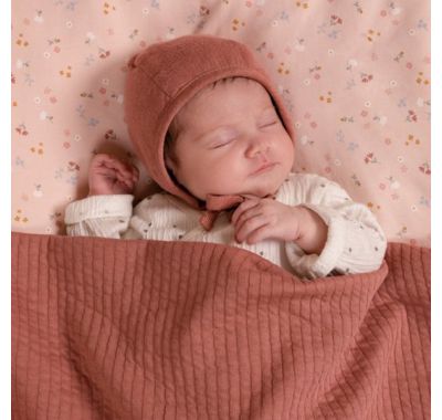 Κουβέρτα καλοκαιρινή Little Dutch Pure Pink Blush  100 x 70 στο Bebe Maison