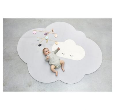 Δάπεδο παιχνιδιού Σύννεφο μεγάλο 175Χ145 Quut γκρι στο Bebe Maison