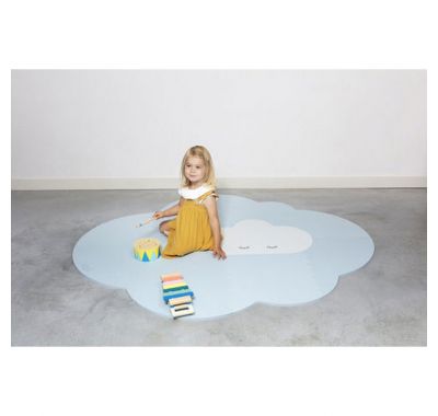 Δάπεδο παιχνιδιού Σύννεφο μεγάλο 175Χ145 Quut γαλάζιο στο Bebe Maison
